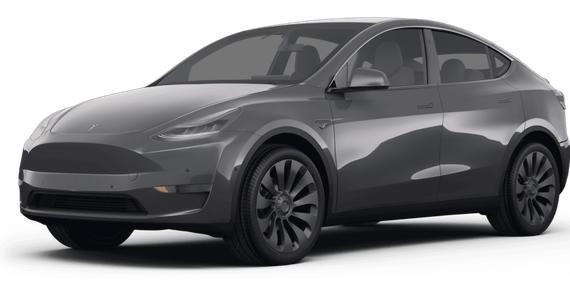 TESLA MODEL Y 2022 7SAYGDEF3NF375511 image